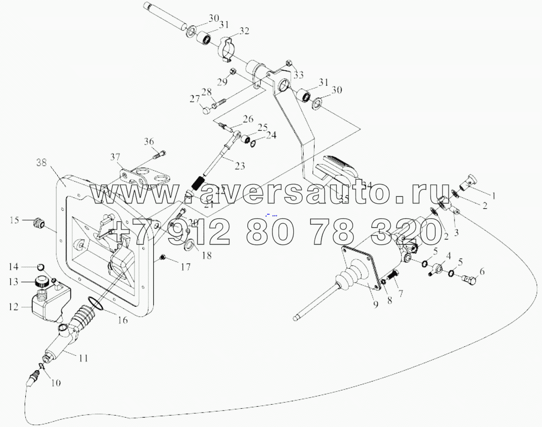  PULL CLUTCH CONTROL DEVICE