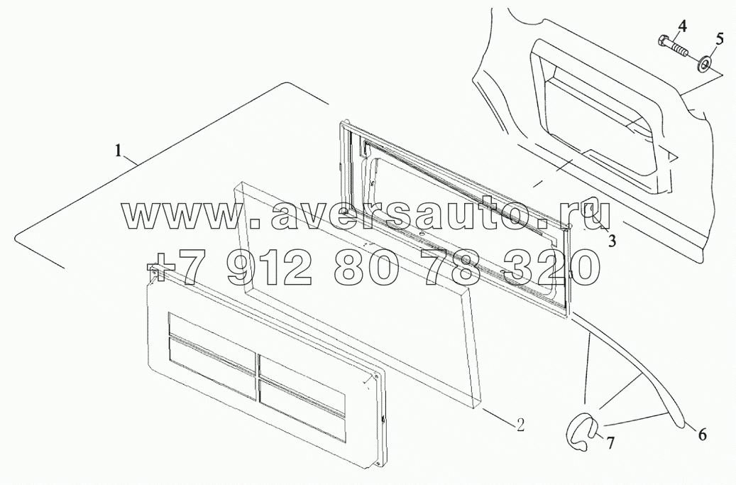  AIR INTAKE BOX ON CAB