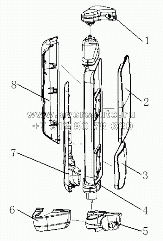  LEFT VIEW MIRROR