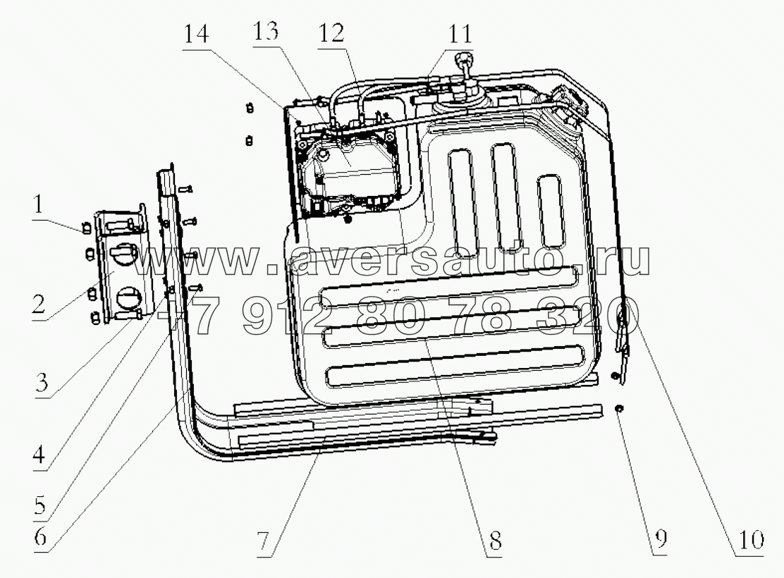  UREA SUPPLY TANK