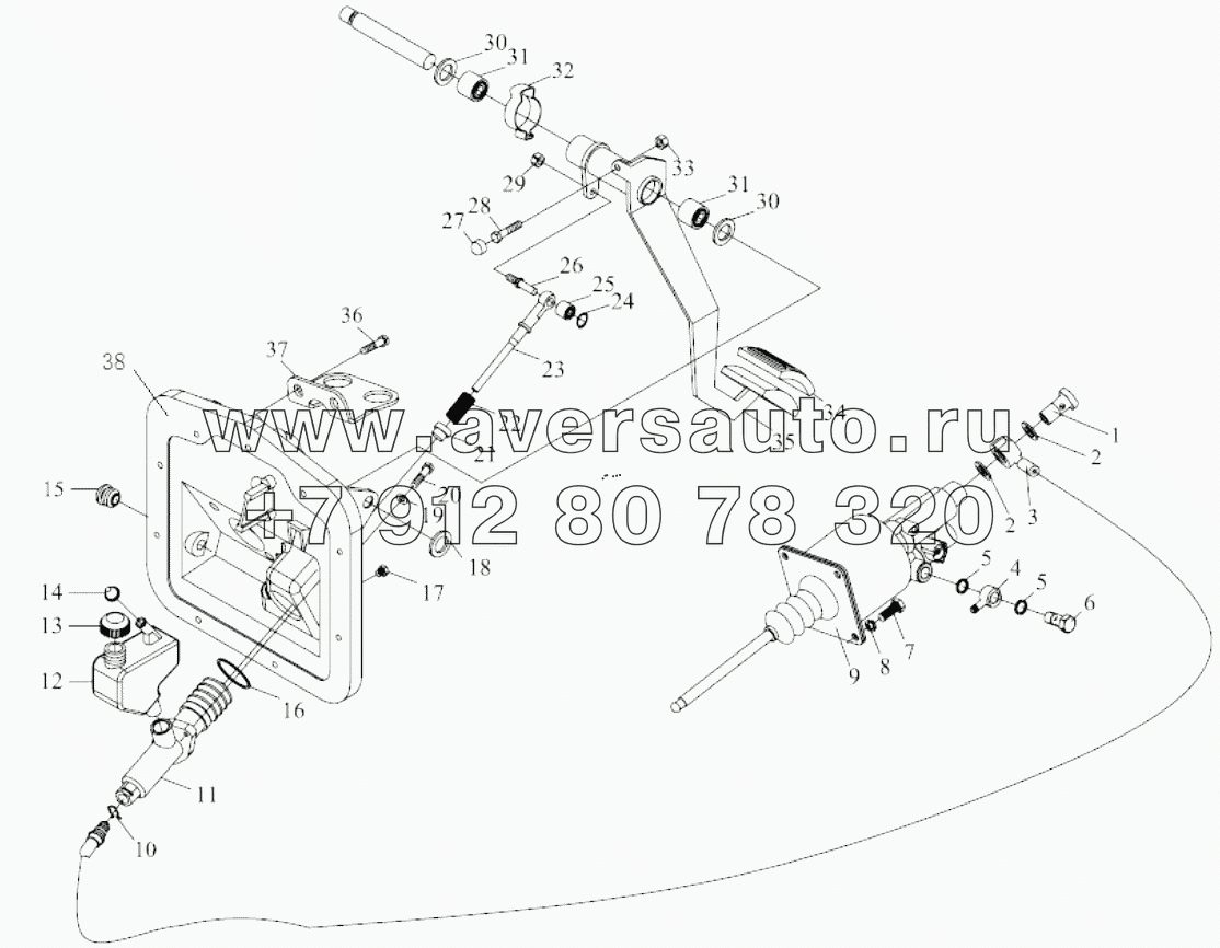  PULL CLUTCH CONTROL DEVICE