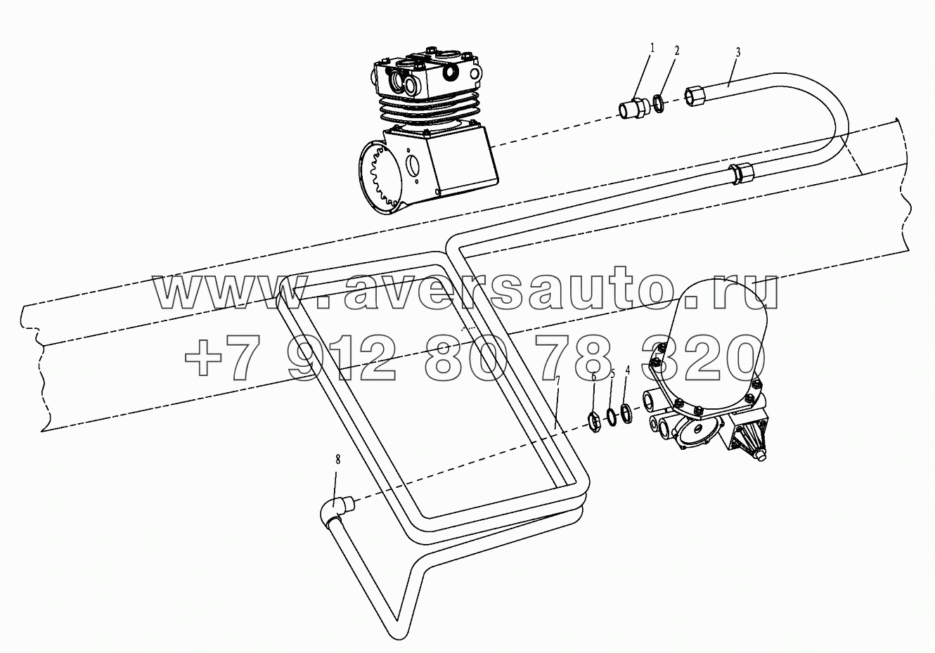  AIR COMPESSOR OUTER LINE