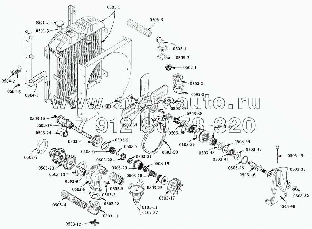 Система охлаждения/Cololing System