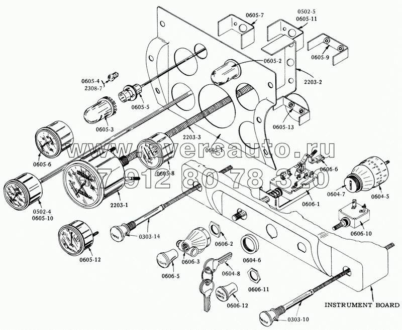 Панель приборов/Instruments