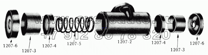 Цилиндр гидравлический колесный/Hydraulic Brake Wheel Cylinders