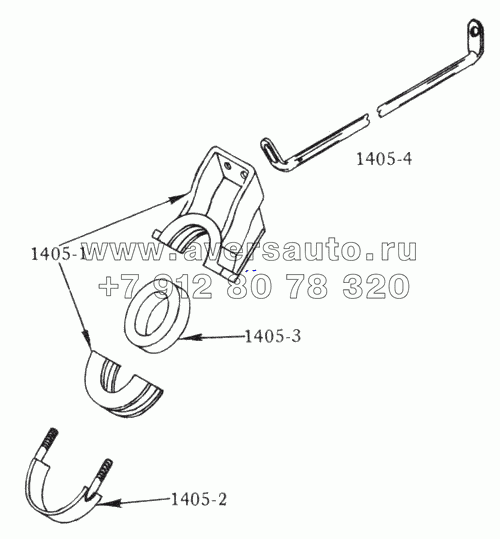 Накладка/Steering Assembly Brackets