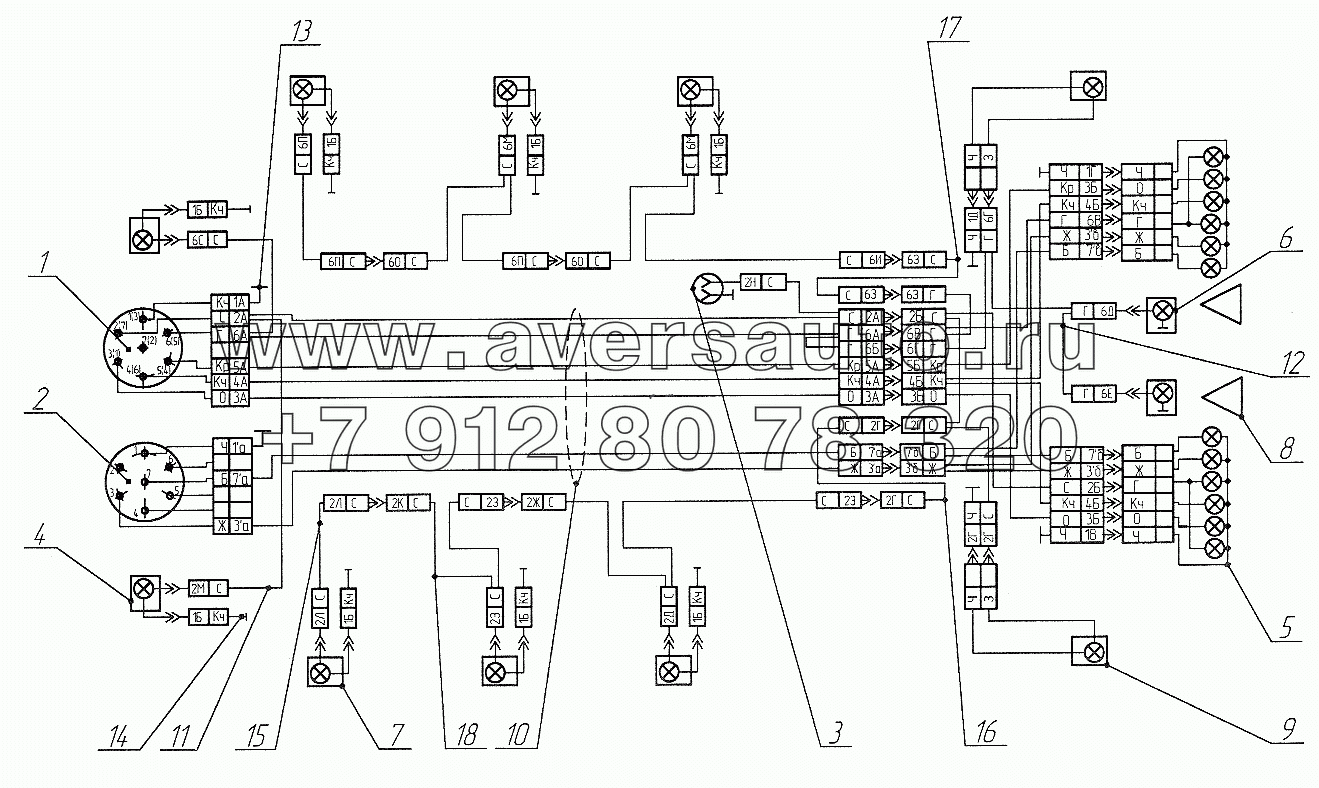 Корзина крепления запасного колеса