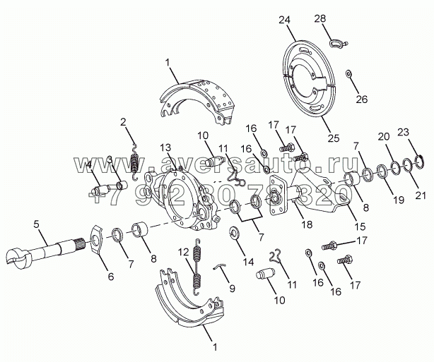 FRONT WHEEL BRAKES -(M\S AAL)