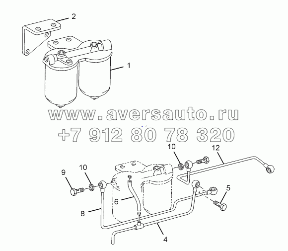 FUEL FILTER MOUNTING