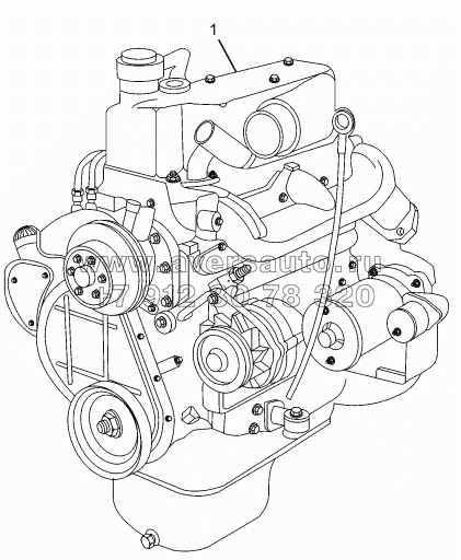 ENGINE CHASSIS TYPE 357171, 357172, 357173