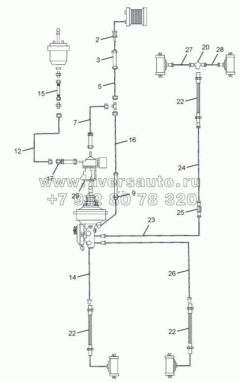 BRAKE PIPE LINES