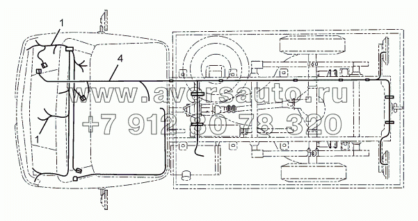 WIRING HARNESS 357173