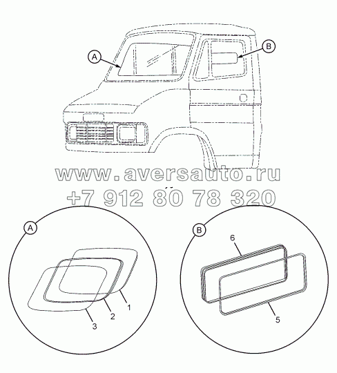 WIND SHIELD GLASS 357171, 357172, 357175, 357174