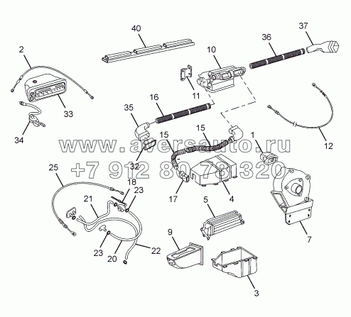 CAB HEATING 357175