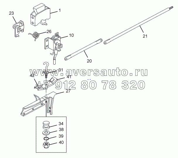 CAB MOUNTING (REAR)