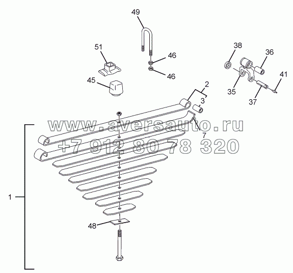 FRONT SPRING CHASSIS TYPE: 381226