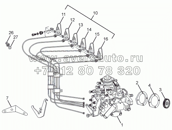 FUEL INJECTION EQUIPMENT (EURO III) CHASSIS TYPE: 381313