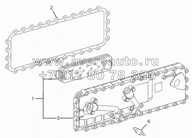 OIL COOLER (PLATE TYPE)