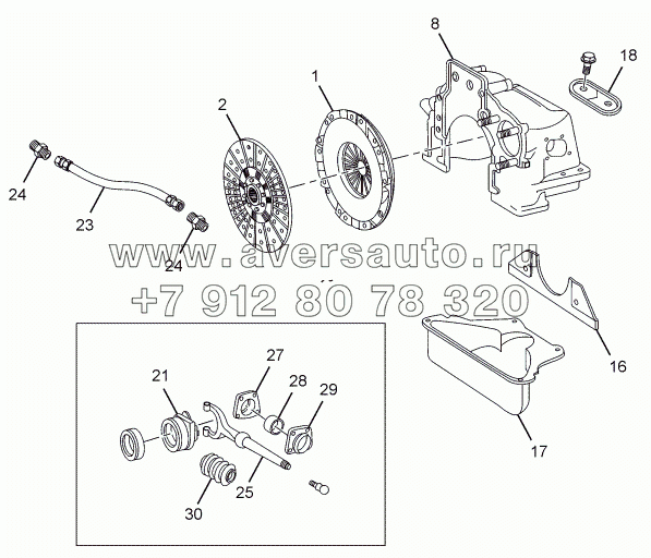 CLUTCH (310 MM DIA)