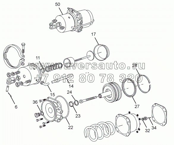 REAR BRAKE ACTUATOR