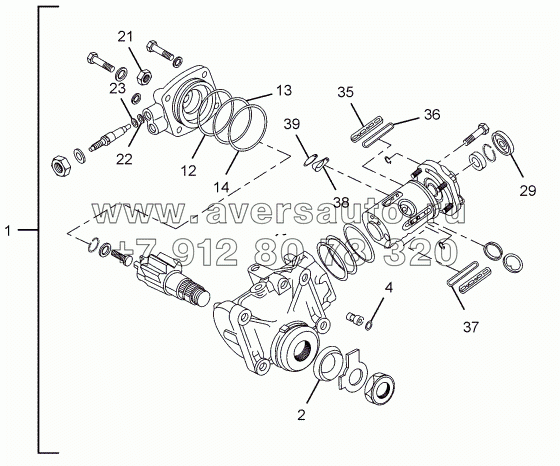 POWER STEERING GEAR BOX (ZF)