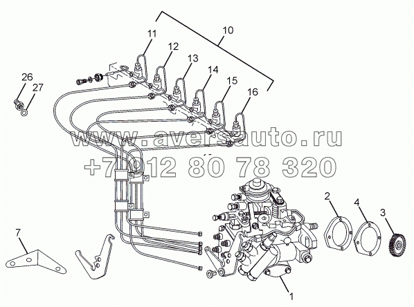 FUEL INJECTION EQUIPMENT CHASSIS TYPE: 381313