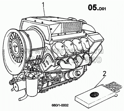 Двигатель (680/1)
