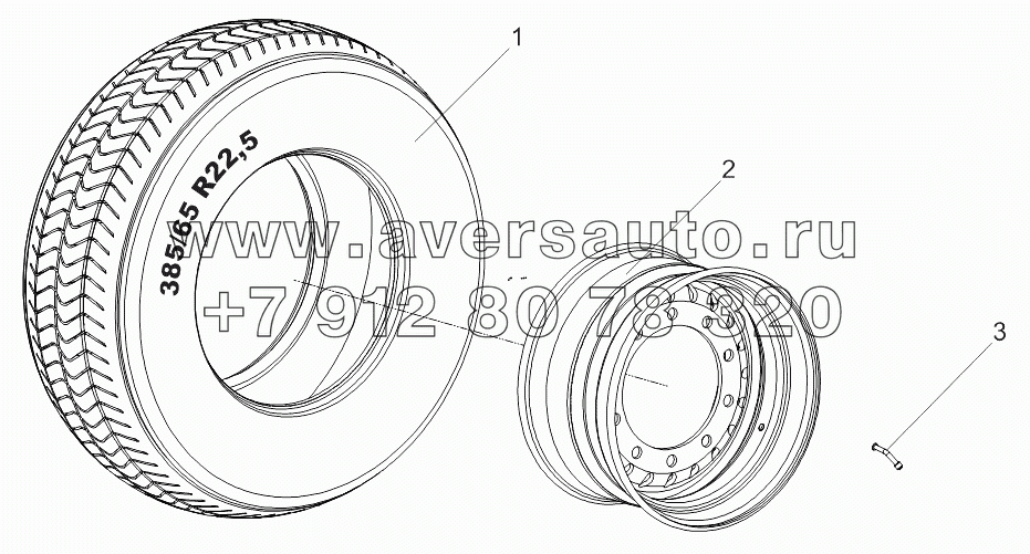 Колесо в сборе 9746-3107010