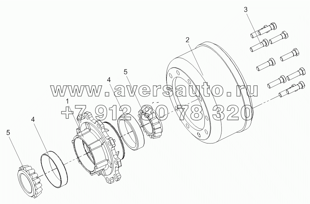 Барабан со ступицей 9042-3104010