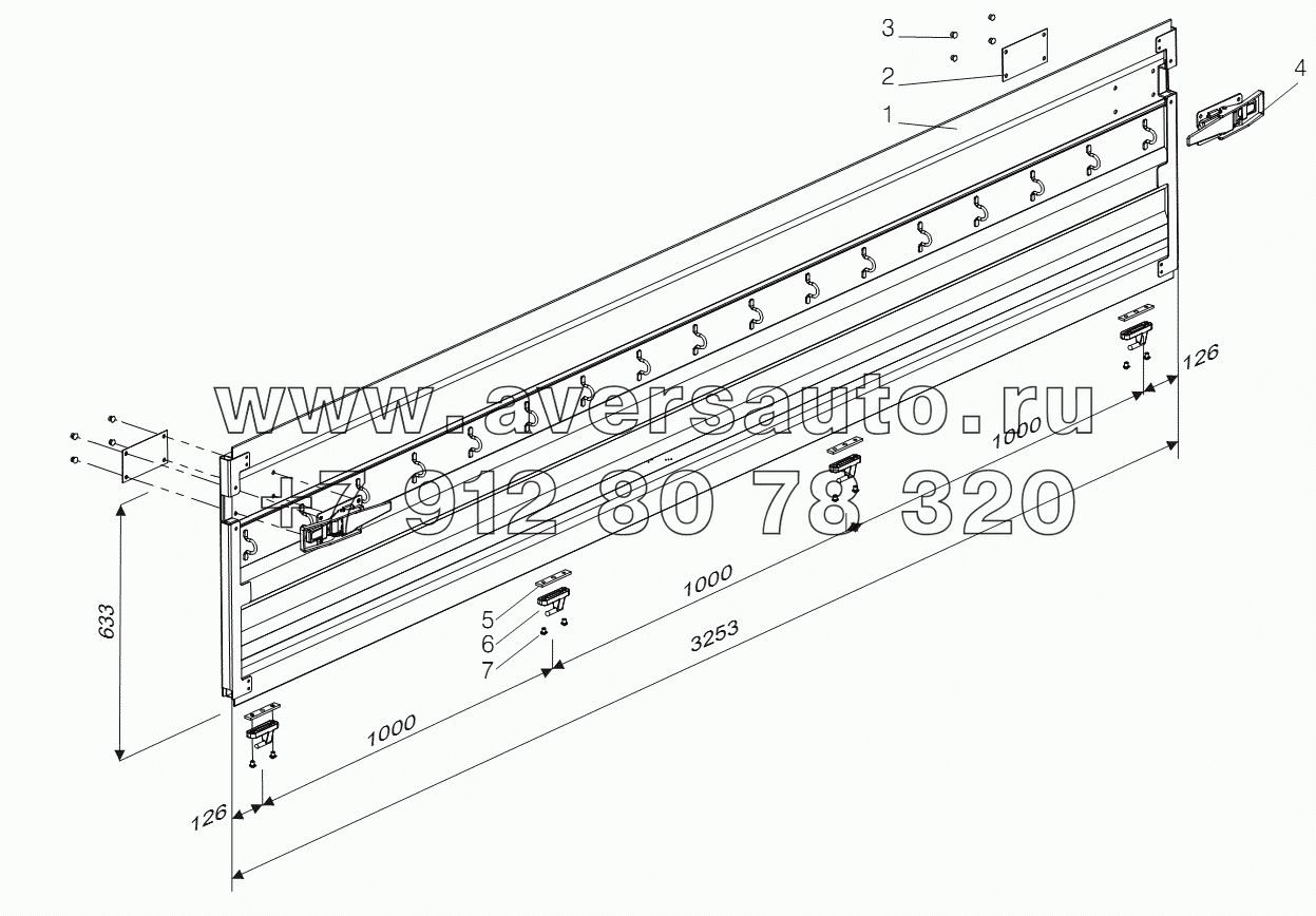 Борт 97461-5400590