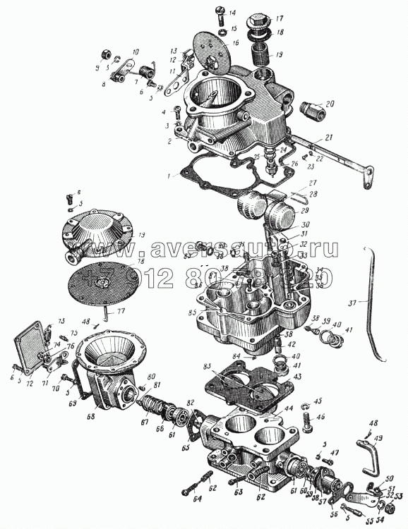 Карбюратор К89А (Рис. 25)