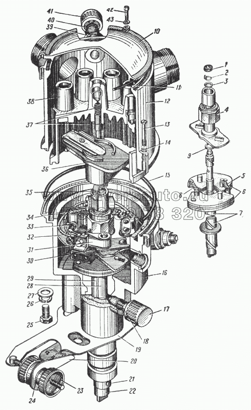 Распределитель Р102 (Рис. 111)