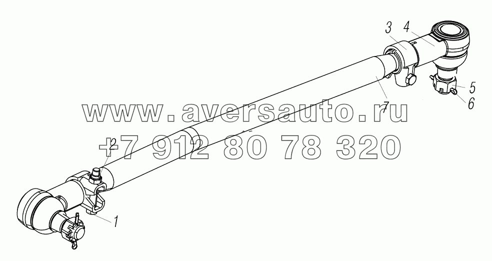 Тяга сошки 180-3414010-10