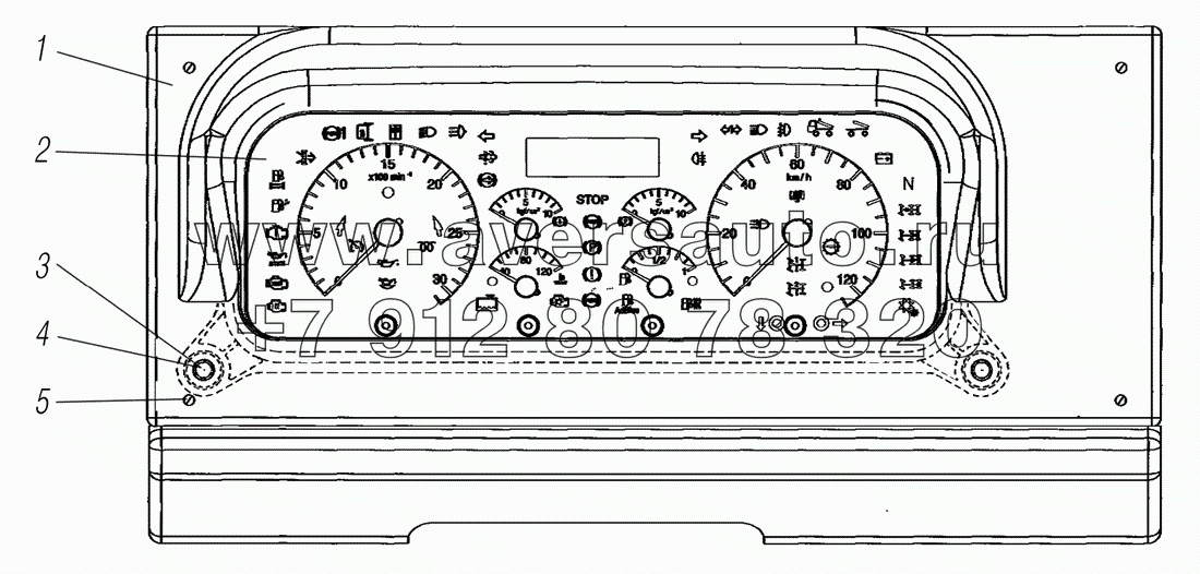 Комбинация приборов