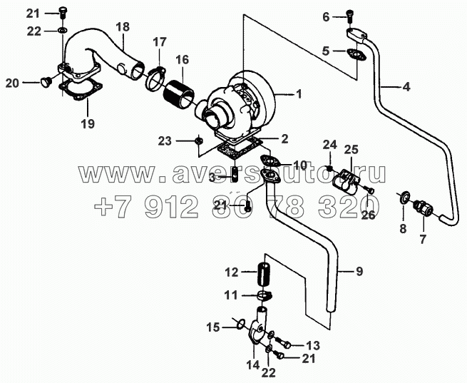 TURBOCHARGER-PIPES