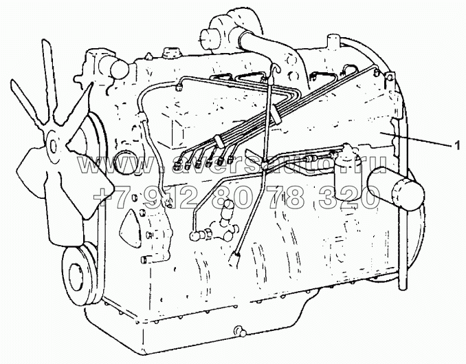 SECTION DIVIDER - ENGINE 612DSJL/290HP