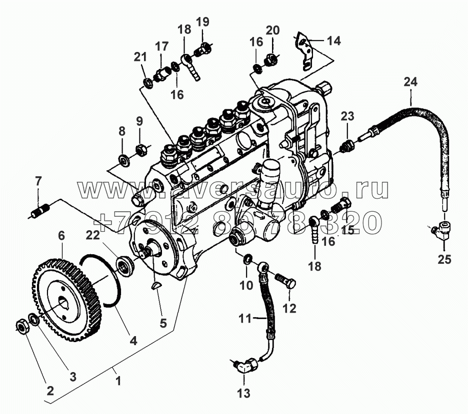 INJECTION PUMP - UP TO NO C 3698