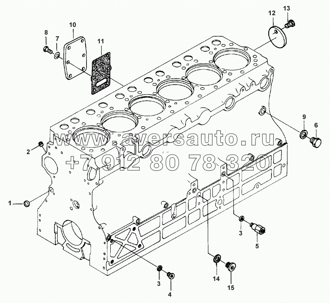 CYLINDER BLOCK - EQUIPMENT