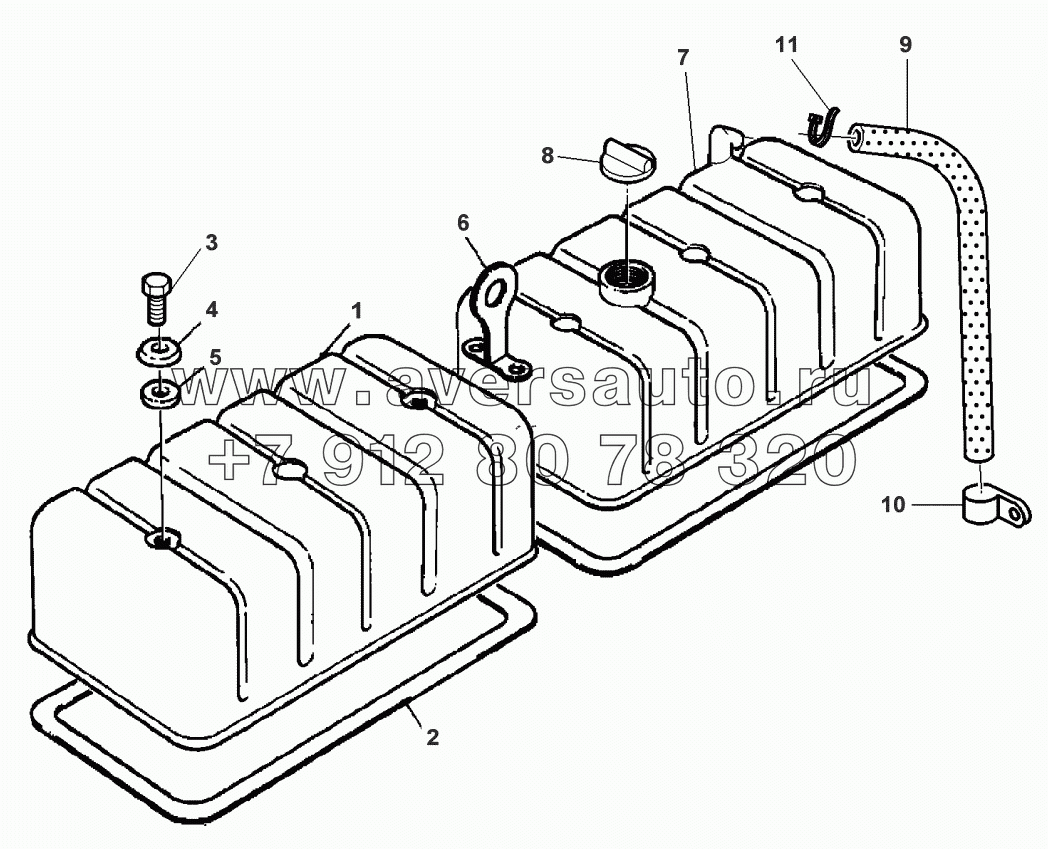 CYLINDER HEAD COVER - FROM NO F 11597