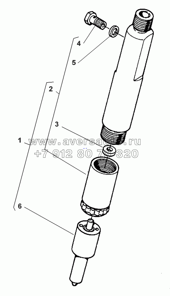 INJECTOR - MB 34/36 220 HP