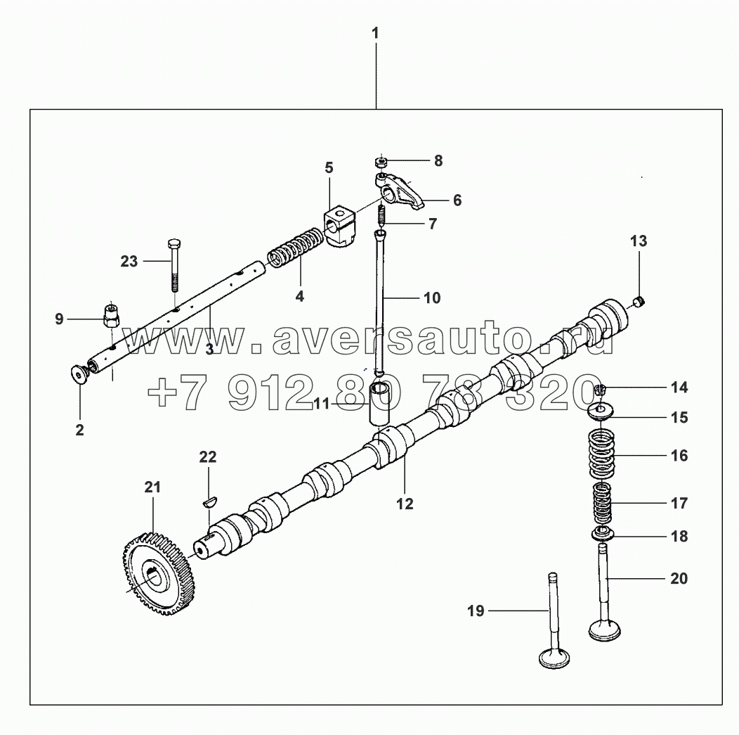 VALVE MECHANISM - FROM NO F 11597