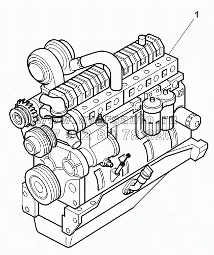 ENGINE MF 7276