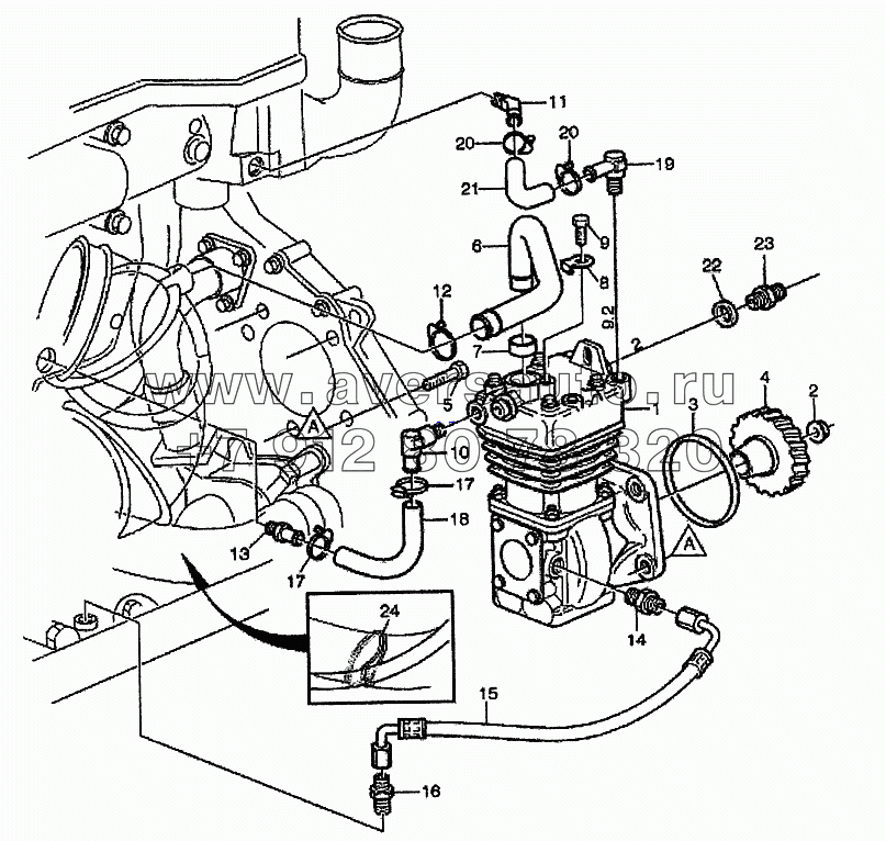 Компрессор 1 СОМР 400 CHID-A538207