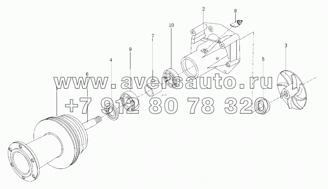  Шатун в сборе