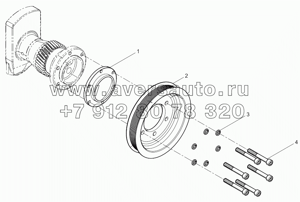  Crankshaft Pulley Group