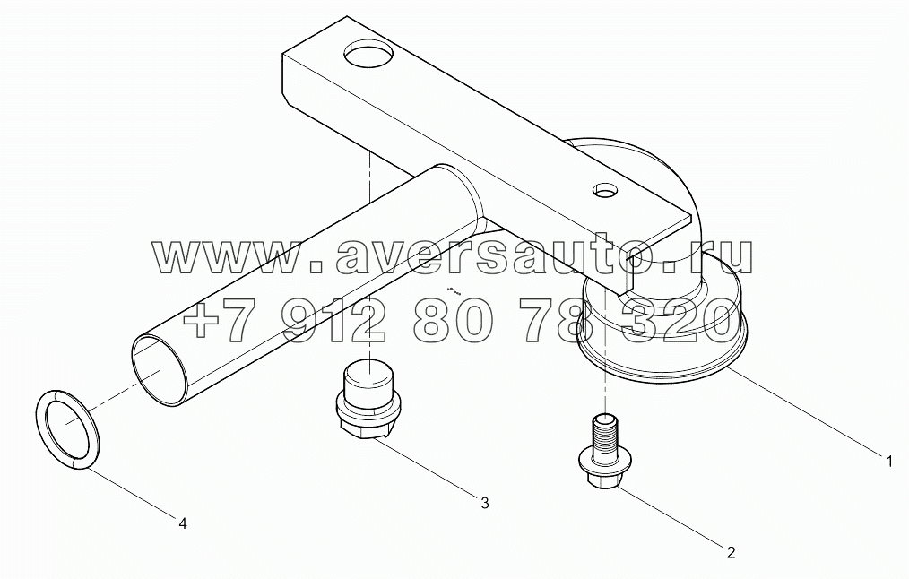  Oil Inlet Pipe Assembly