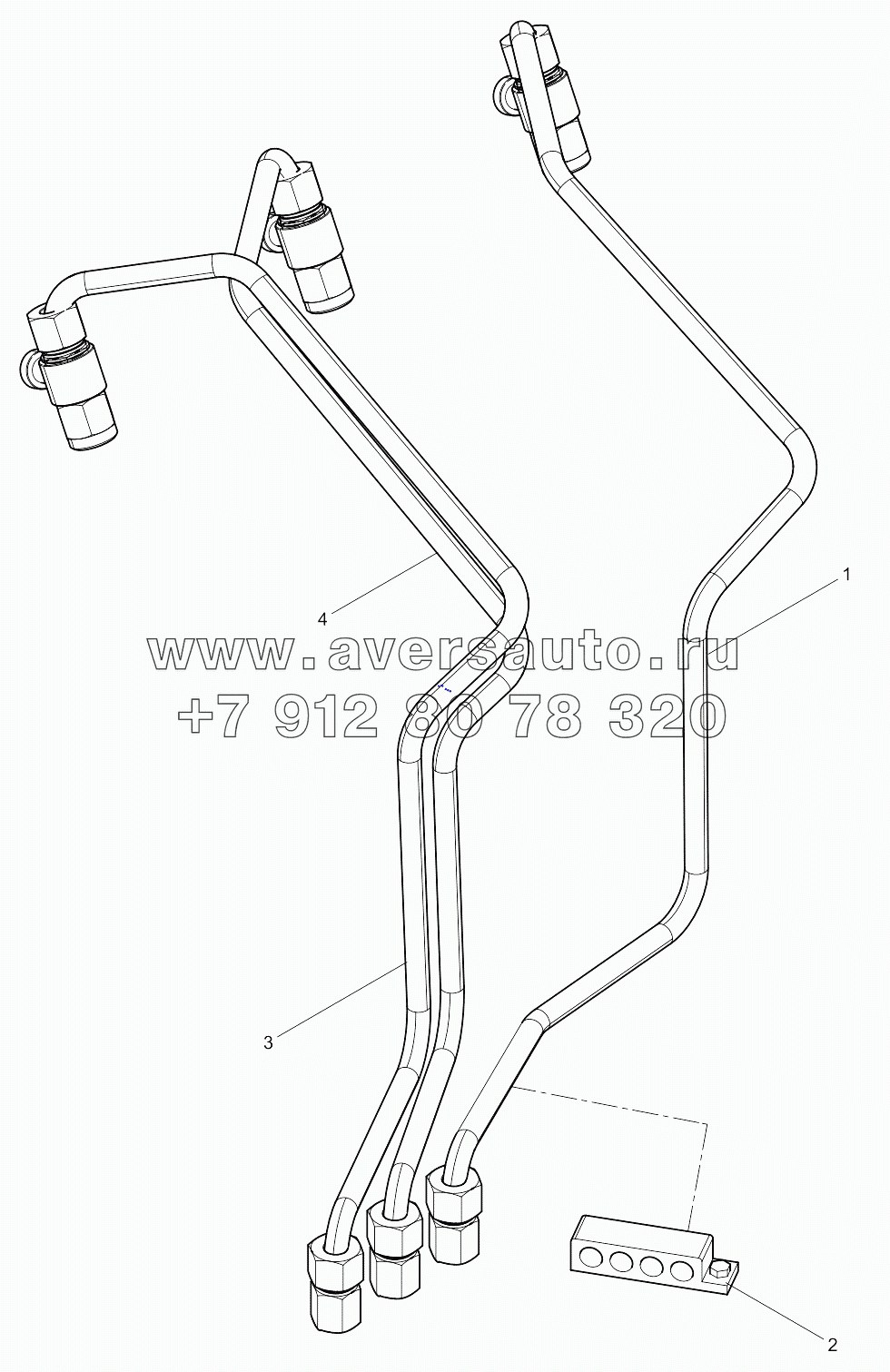  High-pressure Fuel Pipe Assembly