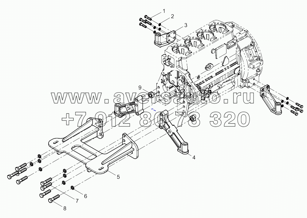  Engine Bracket Group