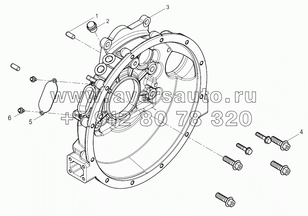  Flywheel Housing Group