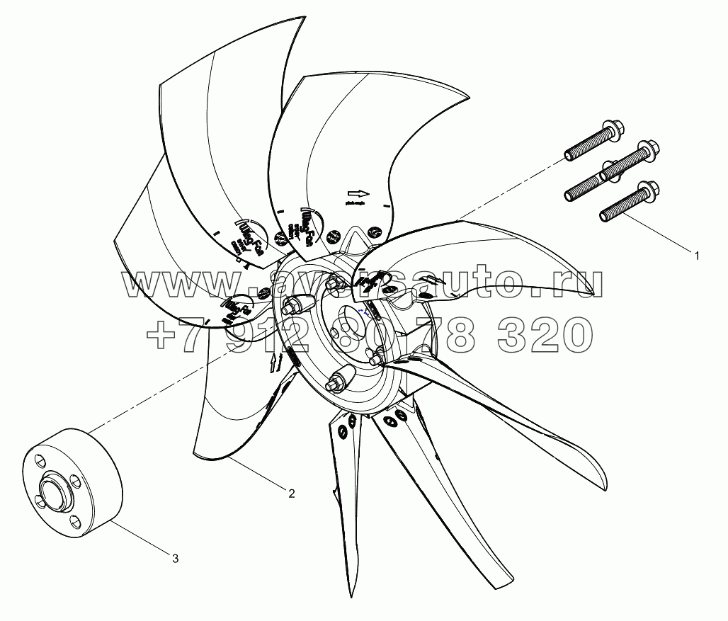  Fan and Hub Group